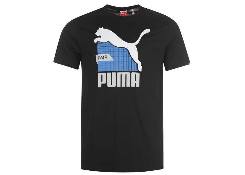 Puma QTT Cat Graph Tee Mens - Black