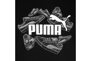 Puma Trainer QTT T Shirt Mens - Black