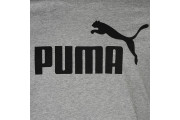 Puma No 1 Logo T Shirt Mens - Med Grey