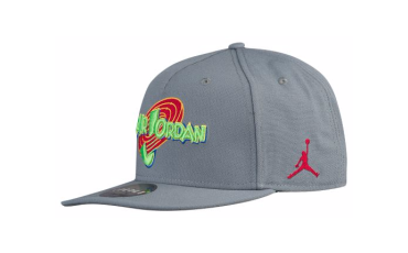 JORDAN RETRO 11 SPACE JAM SNAPBACK - Cool Grey/Gym Red