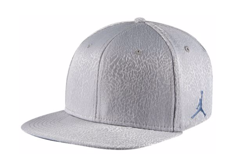 JORDAN RETRO 3 SNAPBACK - Cement Grey/True Blue