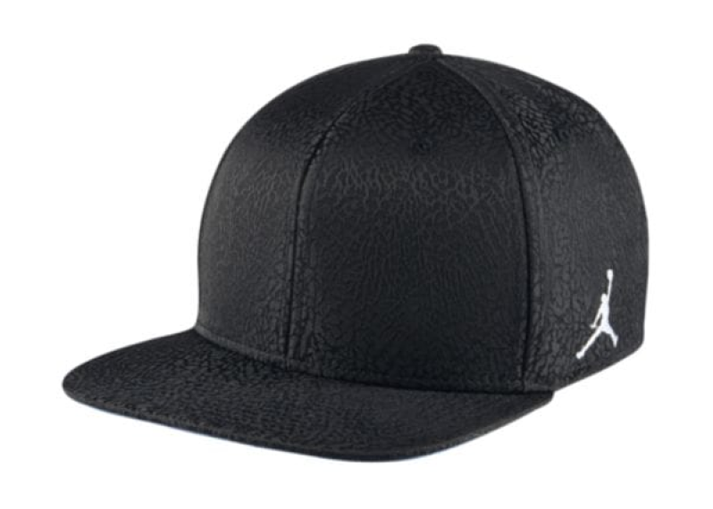 JORDAN RETRO 3 SNAPBACK - Black/White