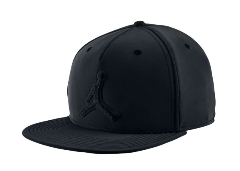 JORDAN RETRO 5 SNAPBACK CAP - Black/Black