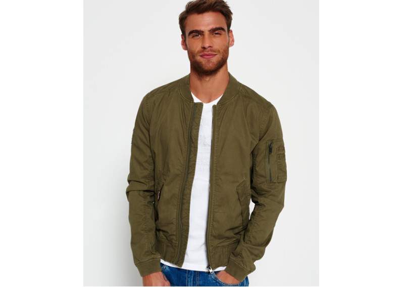 Rookie Duty Bomber Jacket - deepest army