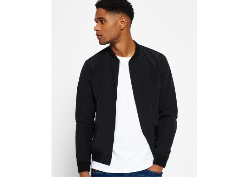 Surplus Goods Shadow Bomber Jacket - jet black