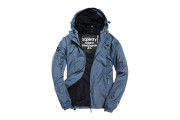 Dual Zip Through Cagoule - sunkist blue