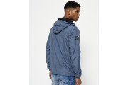 Dual Zip Through Cagoule - sunkist blue