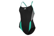 adidas Inspire Swimsuit Ladies - Black/Green