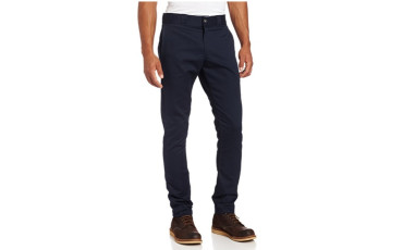 Dickies Men's Skinny Straight-Fit Work Pant-Dark Navy