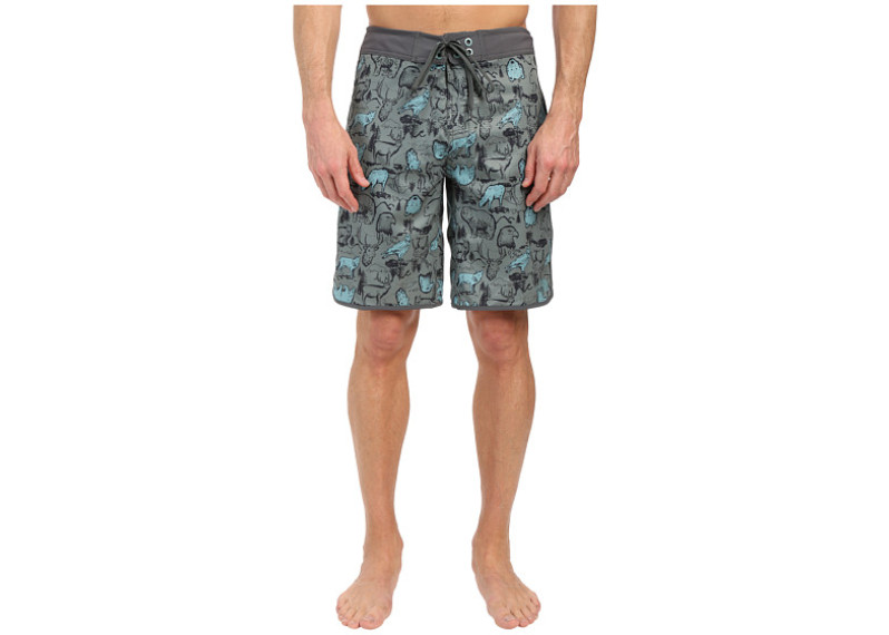 The North Face Whitecap Boardshorts - Laurel Wreath Green Wildlife