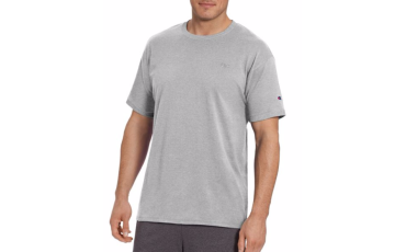 Champion Men's Classic Jersey Ringer Tee - Oxford Grey