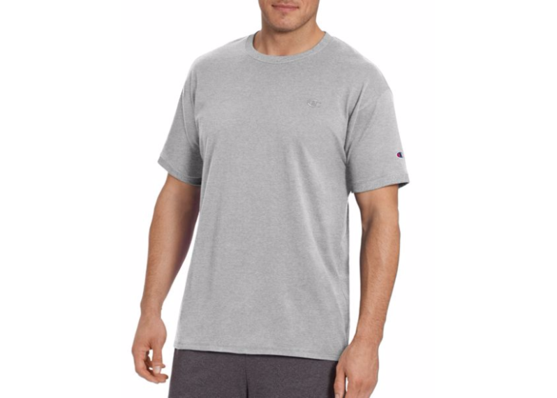 Champion Men's Classic Jersey Ringer Tee - Oxford Grey