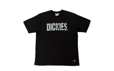 DICKIES 文字抜きフォトプリントルーズフィットTシャ 172U30WD01 - Black