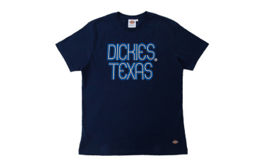 DICKIES プリントTシャツ 172M30WD26 - Navy