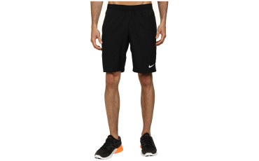 Nike Court 9" Short - Black/Black/White Multi Snake