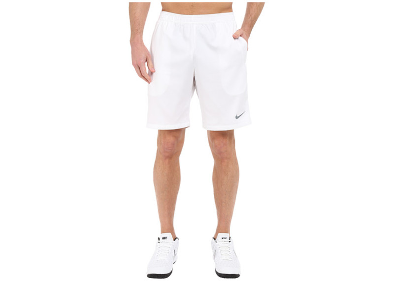 Nike Court 9" Short - White/Cool Grey