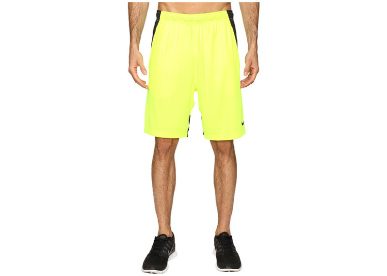 Nike Fly 9" Shorts - Volt/Black/Black