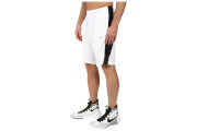 Nike Elite Basketball Short - White/Black/Wolf Grey/Matte Silver