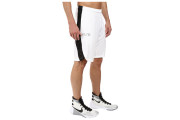 Nike Elite Basketball Short - White/Black/Wolf Grey/Matte Silver