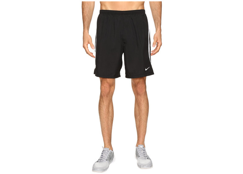 Nike Dry Challenger 7" 2-in-1 Running Short - Black/White/Reflective Silver