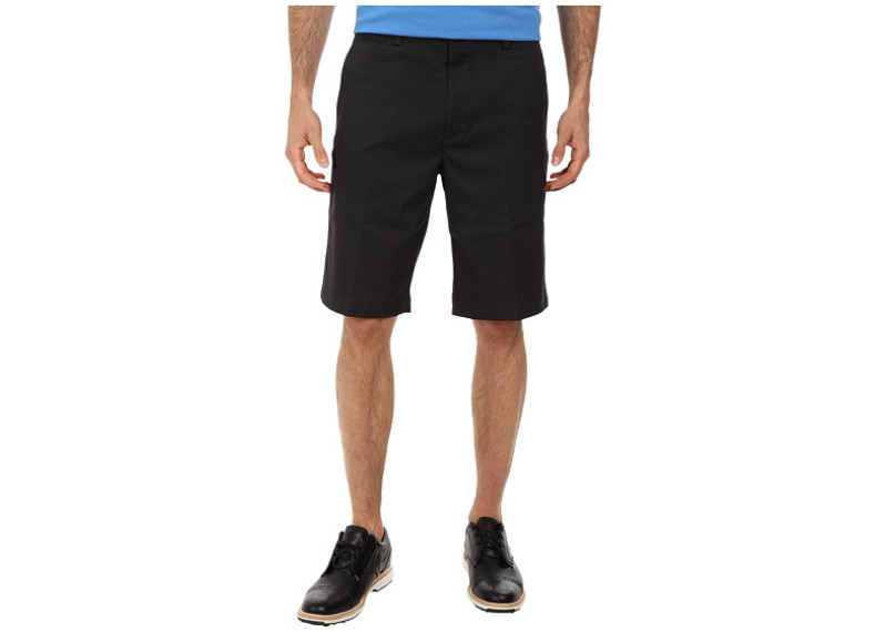 Nike Flat Front Short - Black/Black/Black