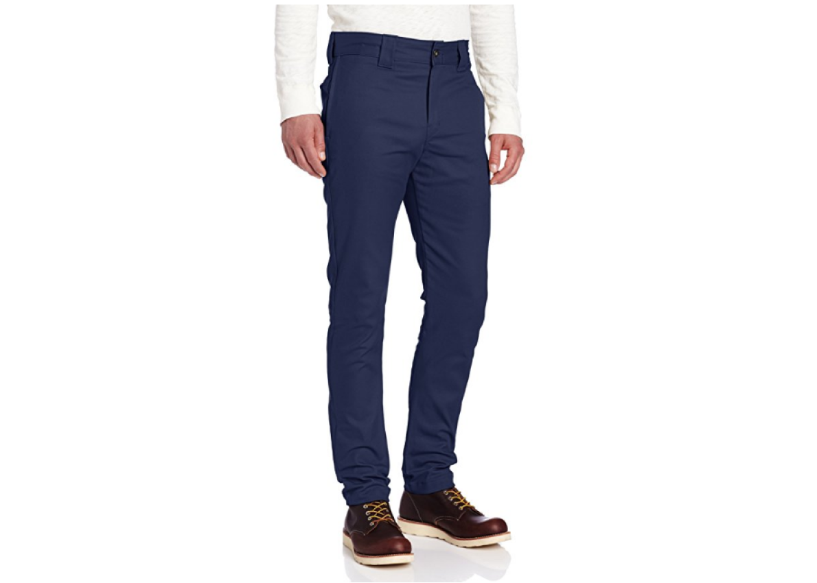 dickies slim skinny twill