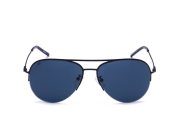 PRIVE REVAUX “The Ace” Handcrafted Designer Aviator Polarized Sunglasses - Black