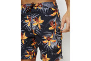 Vacation Paradise Swim Shorts - carbon grey aop