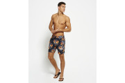 Vacation Paradise Swim Shorts - carbon grey aop