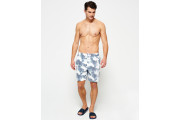 Premium Neo Camo Swim Shorts - ice camo