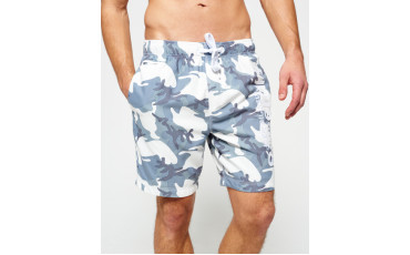 Premium Neo Camo Swim Shorts - ice camo