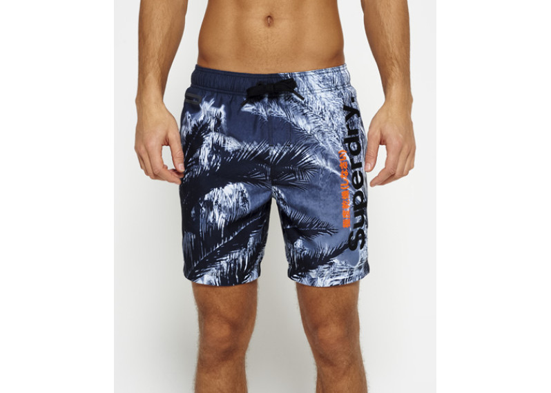 Premium Neo Camo Swim Shorts - mono print