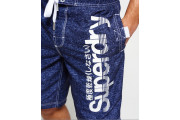 Superdry Boardshorts - enzyme blue grit