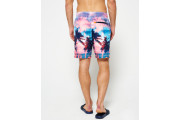 Premium Neo Reflective Swim Shorts - storm palm