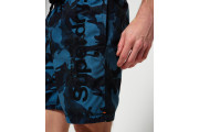 Premium Neo Reflective Swim Shorts - deep sea camo