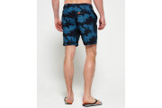 Premium Neo Reflective Swim Shorts - deep sea camo