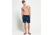 Premium Neo Reflective Swim Shorts - deep sea camo