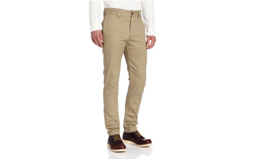 Dickies Men's Slim Skinny Fit Twill Work Pant-British Tan