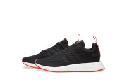 ADIDAS NMD_R2 PK - Core Black & Core Red