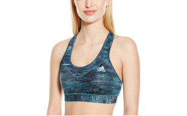 adidas Womens Training Techfit Bra - Energy Blue Heather