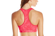 adidas Womens Training Techfit Bra - Shock Red Print