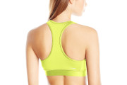 adidas Womens Training Techfit Bra - Shock Slime/Matte Silver