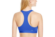 adidas Womens Training Techfit Bra - Blue Solid/Matte Silver