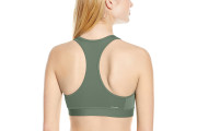 adidas Womens Training Techfit Bra - Trace Green/Matte Silver