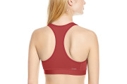 adidas Womens Training Techfit Bra - Mystery Red/Matte Silver