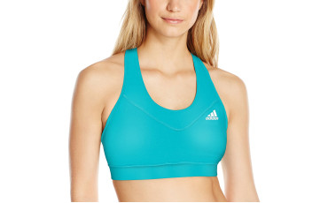 adidas Womens Training Techfit Bra - Energy Blue/Matte Silver