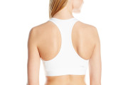 adidas Womens Training Techfit Bra - White/Matte Silver