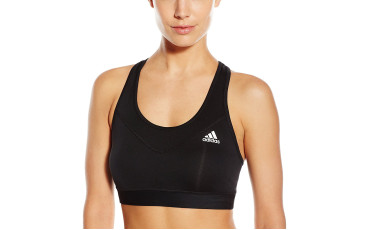 adidas Womens Training Techfit Bra - Black/Matte Silver