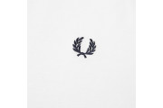 FRED PERRY TWIN TIPPED TEE - White