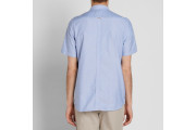 FRED PERRY CLASSIC SHORT SLEEVE OXFORD SHIRT - Light Smoke